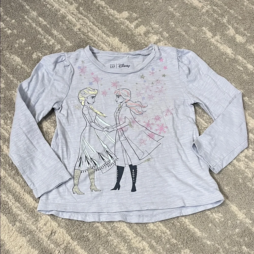 Disney Frozen Kids Long Sleeve Tee - Picture 1 of 3